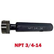 1Pc Bearing Steel NPT 3/4-14 Taper Pipe Plug Thread Gage Gauge NPT 3/4 NEW