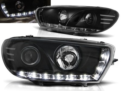 headlights for vw scirocco 2008 2009 2010 2011 2012 2013 2014 daylight black lhd