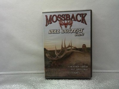 MOSSBACK BULL BUSTERS Vol. 2 DVD Elk Hunting Archery Heather Farrar