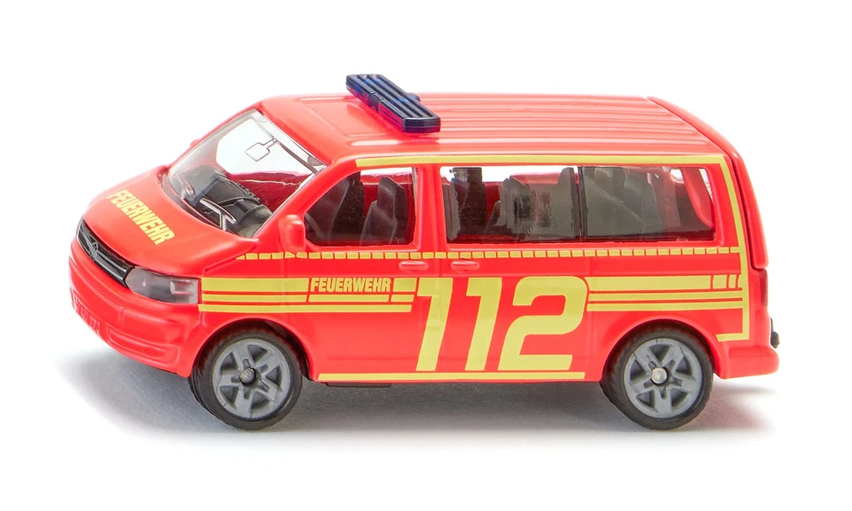 SIKU 10154700000 VW T5 Fire Command Polizei Modellauto