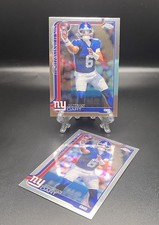 LOT OF 2 - 2025 TOPPS CHROME FOOTBALL JAXSON DART BASE RC GIANTS NO. 306