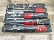 Image of Arthouse Vintage Luxury Wallpaper Fonteyn Black/Red 430301 (New & Sealed) X5