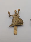 WW2 Royal Norfolk Regiment Cap Badge - Original British Army Military Vintage