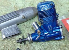 Os La 46 Cl Model Airplane Stunt Engine Cleaned Metal Back Plate Socket Bolts Os La 46 Cl Model Airplane Stunt Engine Cleaned Metal Back Plate Socket Bolts