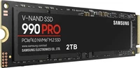 Samsung 990 PRO 2TB NVMe M.2 PCIe Gen4 SSD MZ-V9P2T0B/AM 7450 MB/s High-End