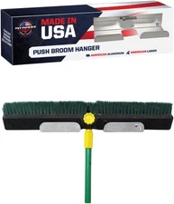 607 Push Broom Hanger Rack Holder Aluminum Trailer Organizer - Made in USA - Rac