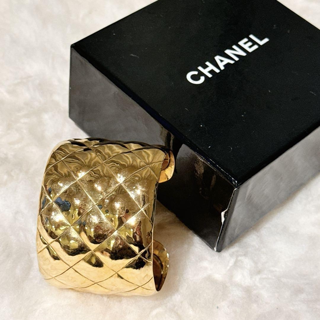 CHANEL Bracelet Vintage Accessories Quilted Bangle | eBay