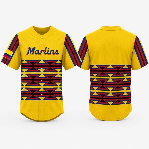 2026 Marlins Colombian Heritage Celebration Jersey Gift for Fan
