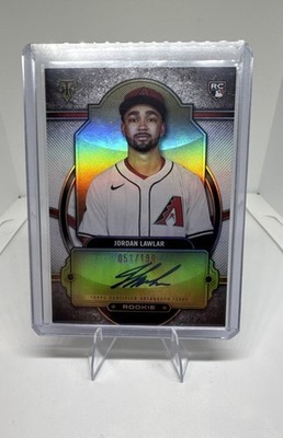 2024 Topps Triple Threads Rookie Autographs Jordan Lawlar #RA-LAW /199 (AU, RC)