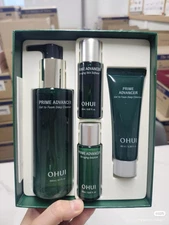 O HUI Prime Advancer Gel to Foam Deep Cleanser Special Set 4 Items K-Beauty OHUI