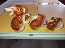 3 schöne Hasen Made in US-Zone Germany Herkunft Thüringen 1949-1950