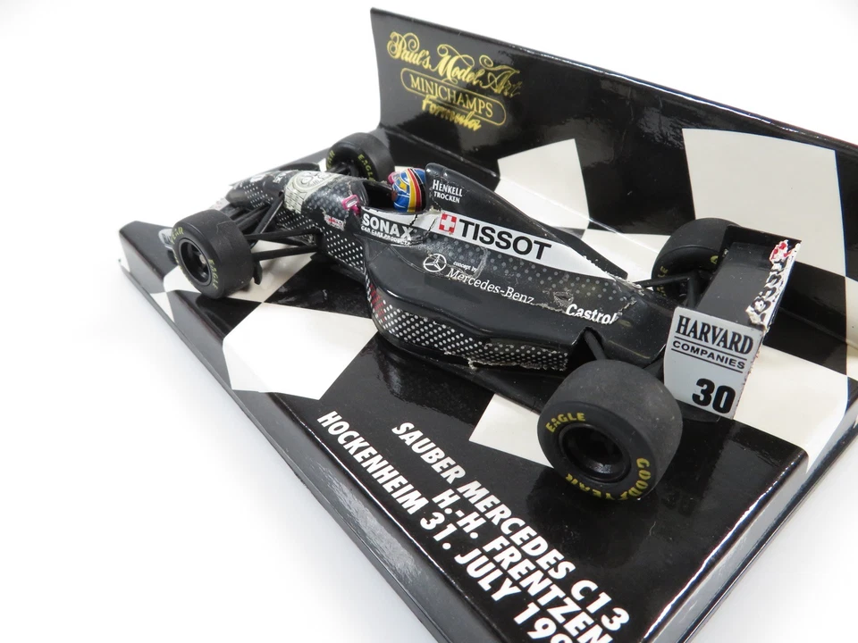 1:43 Minichamps Sauber Mercedes C13 H.H. Frentzen Hockenheim 1994  - Bild 3 von 4