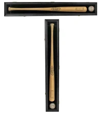 DisplayGifts Pro Collector's Baseball Bat Display Case Frame with Acrylic