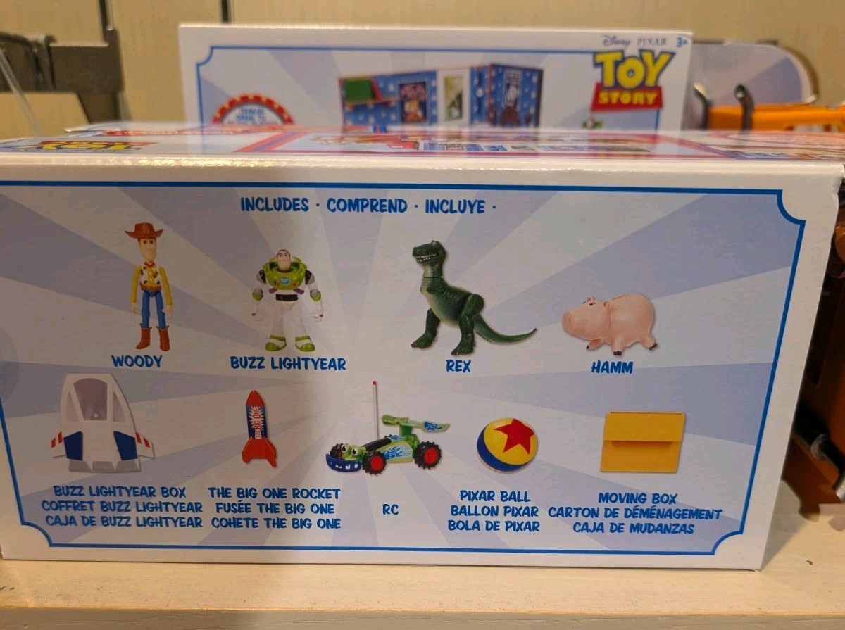 NEW💥Disney Parks WDW Pixar Toy Story Moving Truck Playset Woody