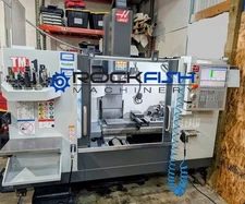 Haas TM-1P CNC Tool Room Mill, yr 2023. low hrs, probes TH240 Rtry, auger & more