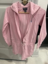 Polo Ralph Lauren Pagliaccetto con Cappuccio Bambina Tuta Rosa