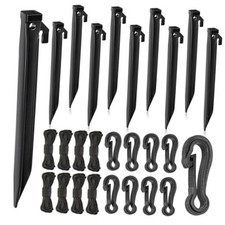 24 pcs Inflatable Stakes for Holiday Decor, Plastic Ground Set Plastic,
