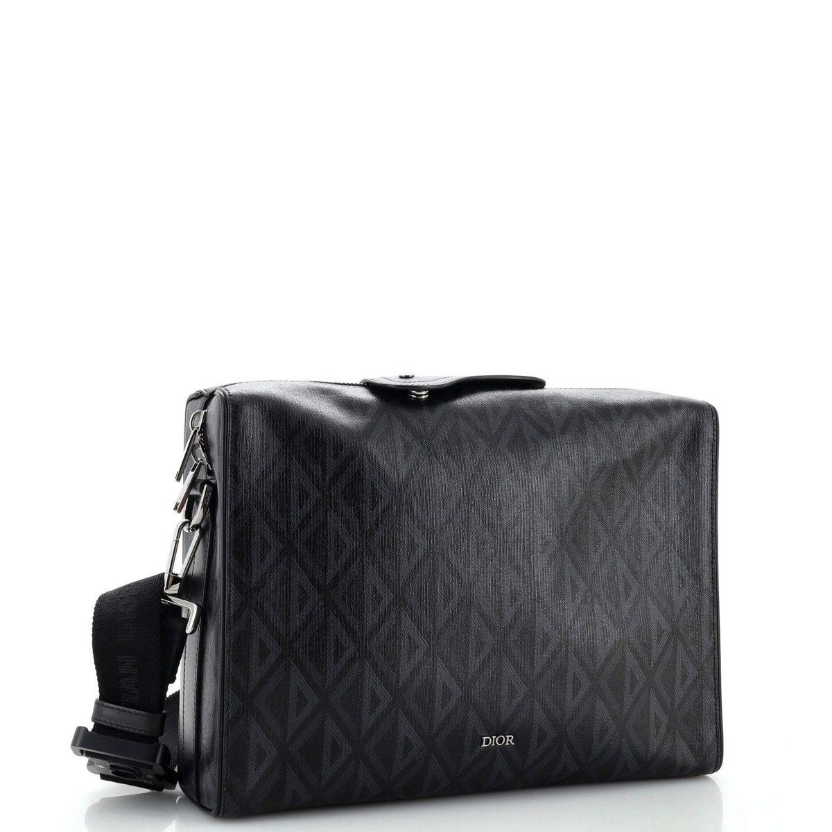 Christian Dior Lingot Briefcase Messenger Bag CD Diamond Christian Dior Lingot Briefcase Messenger Bag CD Diamond