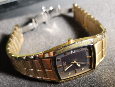 Citizen Eco-Drive Chandler Gold Solar Watch Model N-E111 Citizen Eco-Drive Chandler Gold Solar Watch Model N-E111