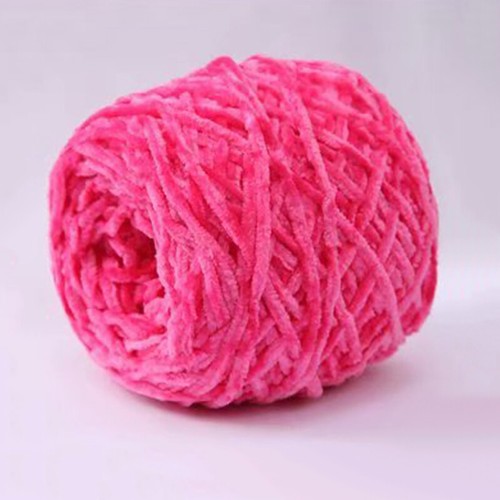 100 g/Rolle klobig gehäkelt Chenille Milch Baby Samt Stricken Wolle weiches Garn zum Selbermachen - Bild 42 von 48