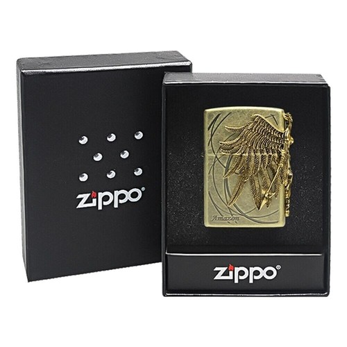 Encendedor Zippo Amazon BA a prueba de viento genuino - Imagen 8 de 11