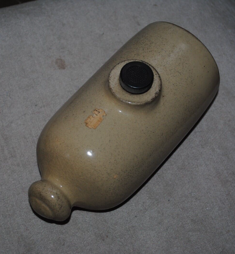 Vintage "Moira Pottery" stone hot water bottle Made in England, unused eBay