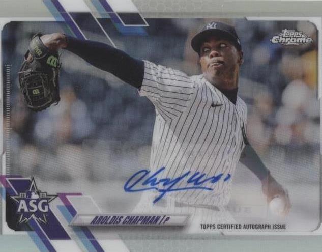 2021 Topps Chrome Update Series - Aroldis Chapman #ASGA-AC - 1 of 1