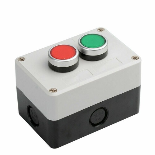 PUSH BUTTON START STOP STATION REMOTE STARTER CONTROL GREEN RED SWITCH - Picture 20 of 33