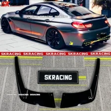Gloss Black Rear Diffuser Protect Lip BodyKits For BMW F06 F12 F13 M6 2013-2018