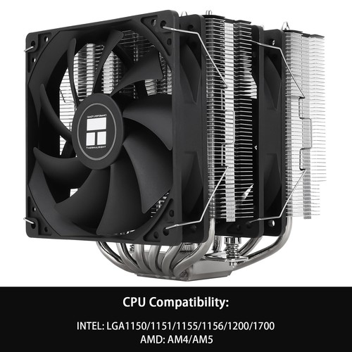 Thermalright Peerless Assassin 120 SE CPU Cooler, 6 Heat Pipes AGHP Technolog... - Picture 3 of 7