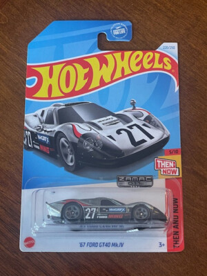 2024 Hot Wheels '67 Ford GT40 Mk.lV Hot Wheels Zamac Wallmart Exclusive