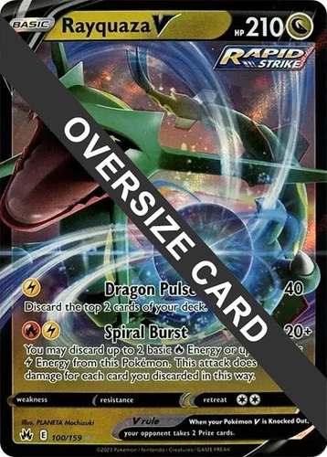 Rayquaza V 100/159 Jumbo Cards