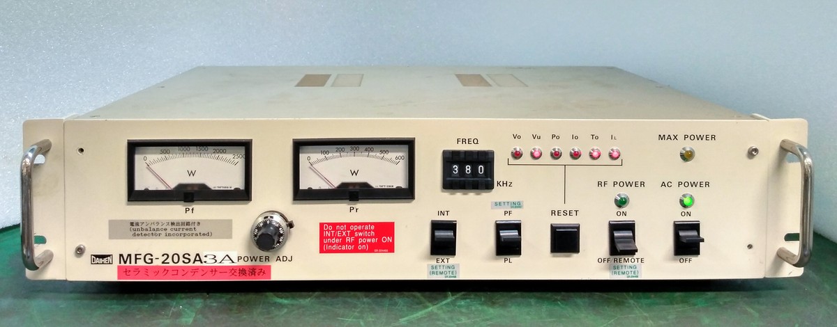 3465 DAIHEN RF CONTROLLER MFG-20SA3 | eBay