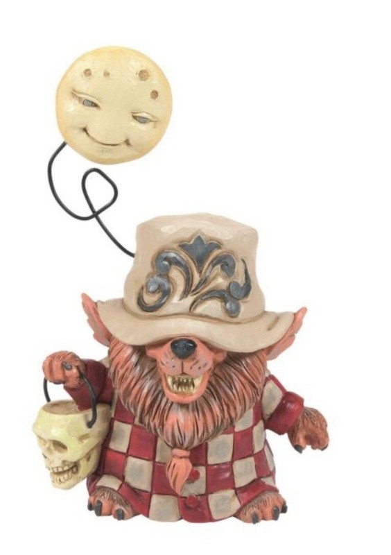 Jim Shore WEREWOLF WITH FULL MOON FIGURINE-HOWL YOU DOING? 6014474 BRAND NEW