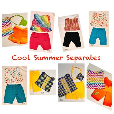 Cool Summer Separates to fit 18'' Dolls like American Girl