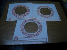 45 RPM COMPANY SLEEVES. ORIGINAL LOT OF 3 WARNER BROTHERS