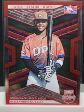 2023 Panini Elite Extra Edition Status ALEXANDER CUELLO RC Red /199 #173