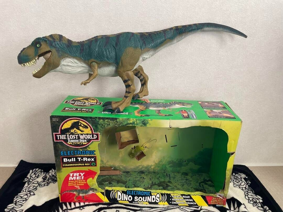 Jurassic Park Lost World Bull T Rex NIB RARE Kenner from Jurassic Park Lost World Bull T Rex NIB RARE Kenner from