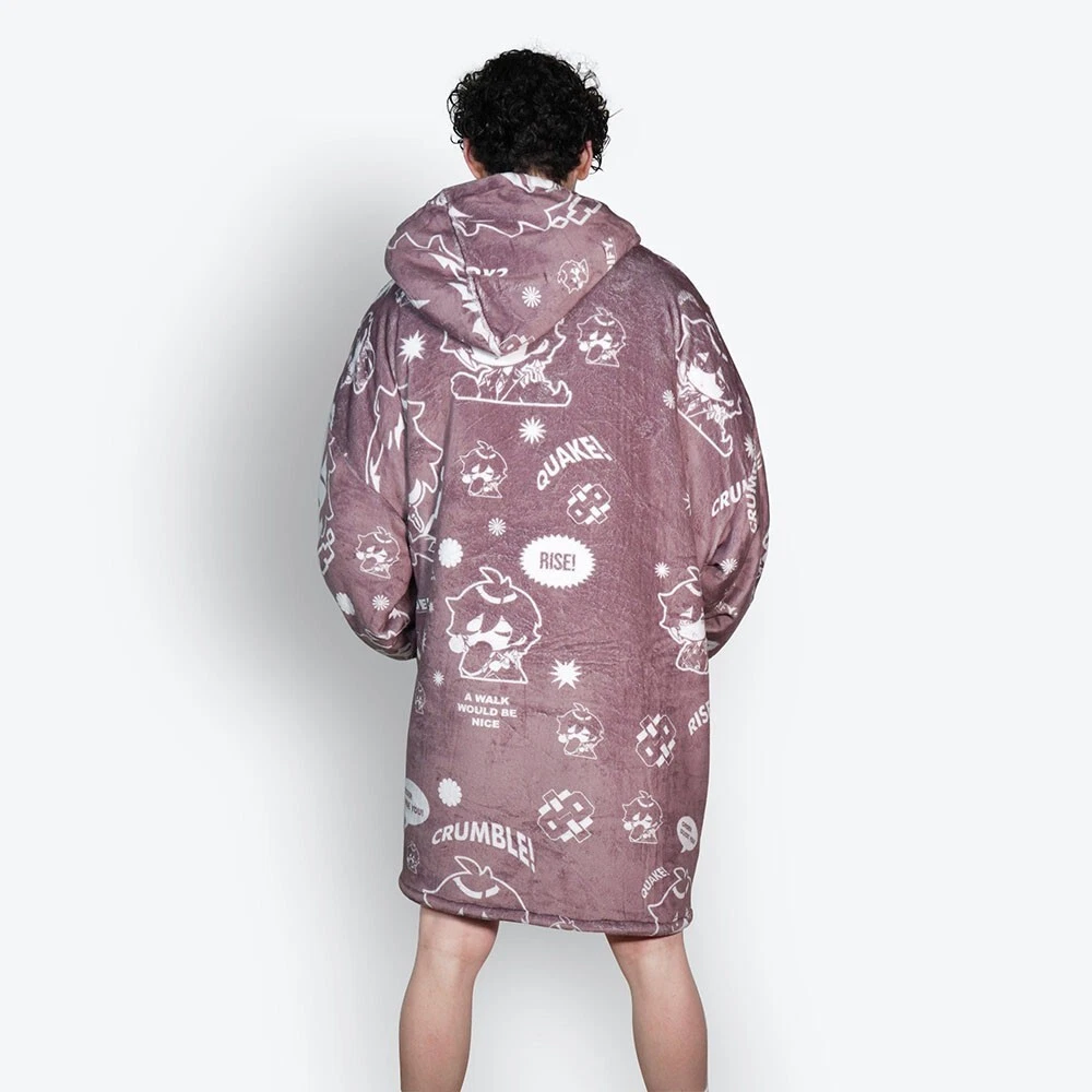 Zhongli Genshin Impact Oversized Blanket Hoodie