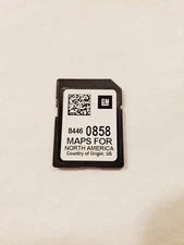CHEVROLET GMC CADILLAC BUICK NAVIGATION SD CARD 8446 0858 FACTORY GM OEM