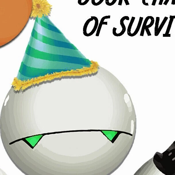 Marvin the Robot Hitchhikers Guide to the Galaxy Funny Birthday Card KimWEstARt - Image 3 of 4