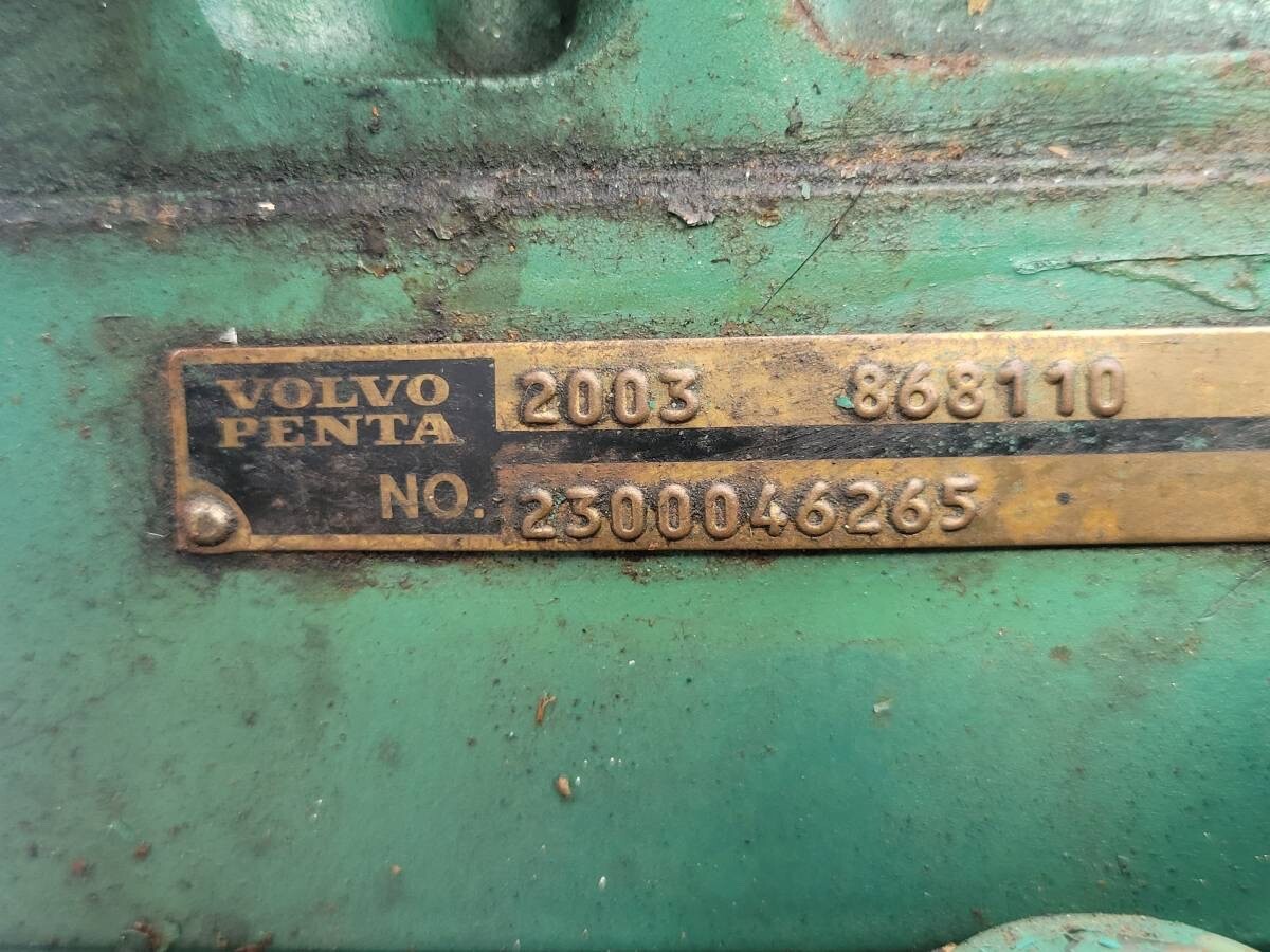 Volvo Penta Diesel Model 2003 TURBO Three-cylinder diesel | eBay