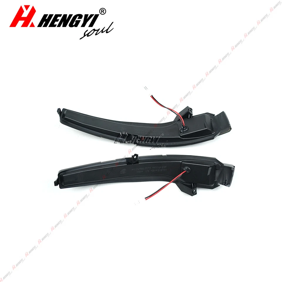 For Mercedes Benz W205 W213 W222 Sequential LED Side Mirror Turn Signal Light - Image 4 of 4