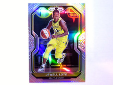 2021 Panini Prizm Basketball WNBA Jewell Loyd Silver Prizm Card #2 Storm