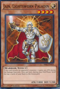 Jain, Lightsworn Paladin - SR02-EN020 - Common - 1st Edition x3 - Near Mint