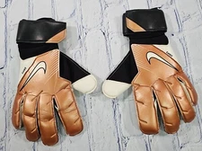 Nike GK Grip 3 Adult Goalkeeper Gloves Soccer Copper DV3097-810 SIZE 11