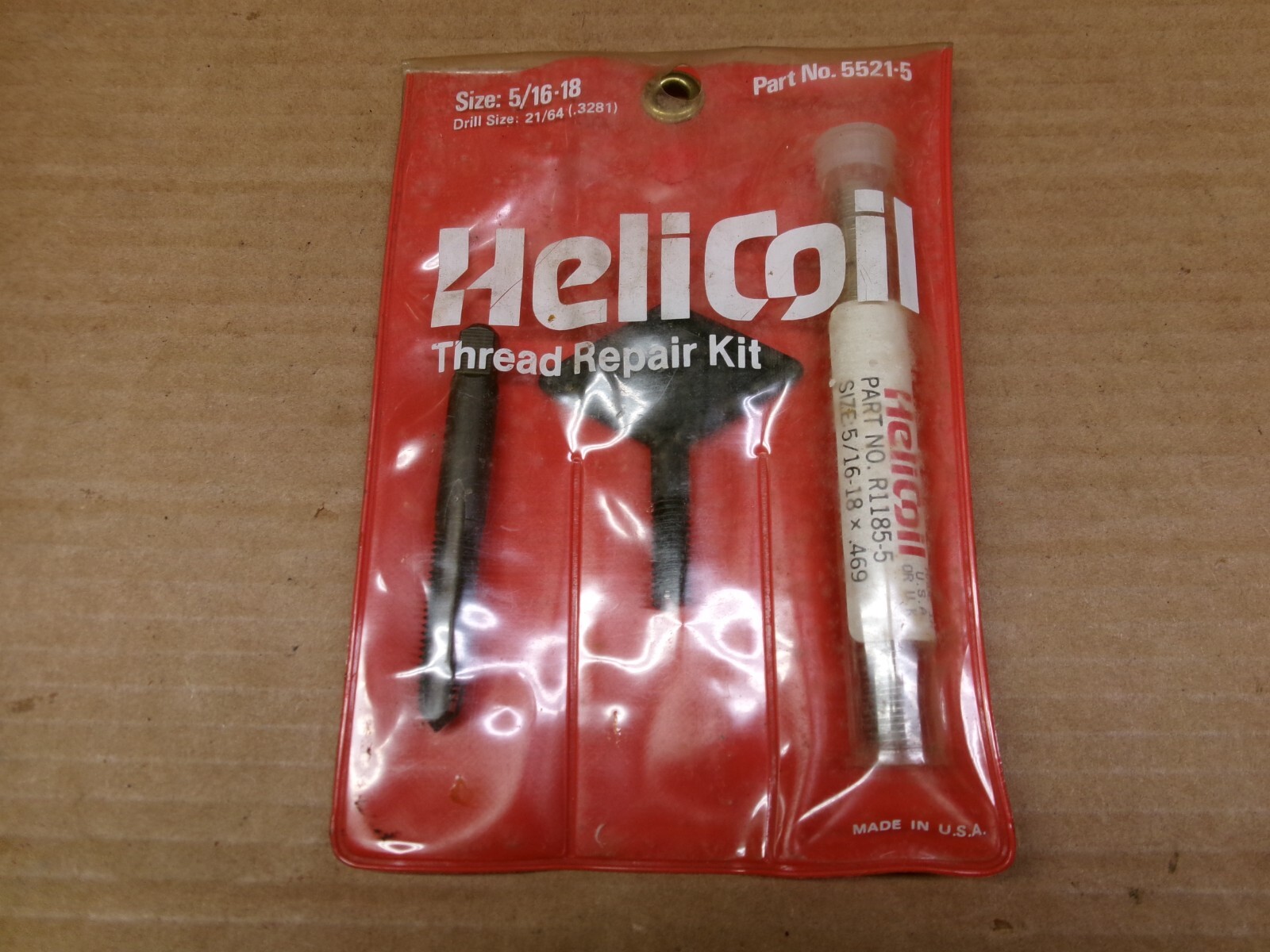 helicoil-5-16-18-thread-repair-kit-no-5521-5-ebay