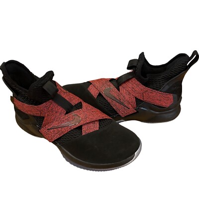 Mens Nike Lebron James Zoom Soldier 12 No Box Flyease Bred US 13 Basketball 