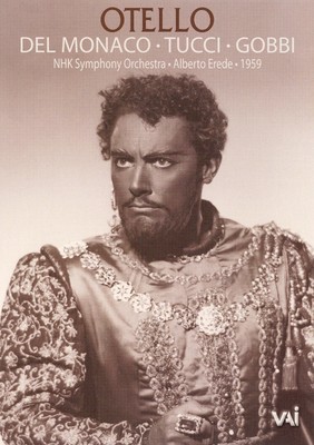GIUSEPPE VERDI - OTELLO / EREDE, DEL MONACO, GOBBI NEW DVD