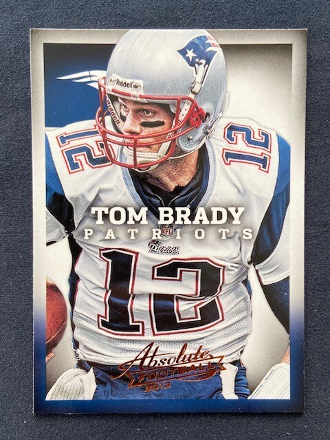 2013 Panini Absolute - #58 Tom Brady*